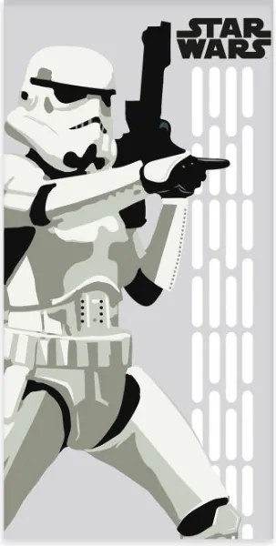 Star Wars Stormtrooper fürdőlepedő, strand törölköző 60x120cm