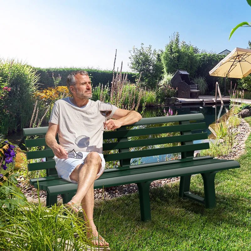 ORCHIDEA kerti pad, 145x49x74cm, zöld I.P.A.E-Progarden