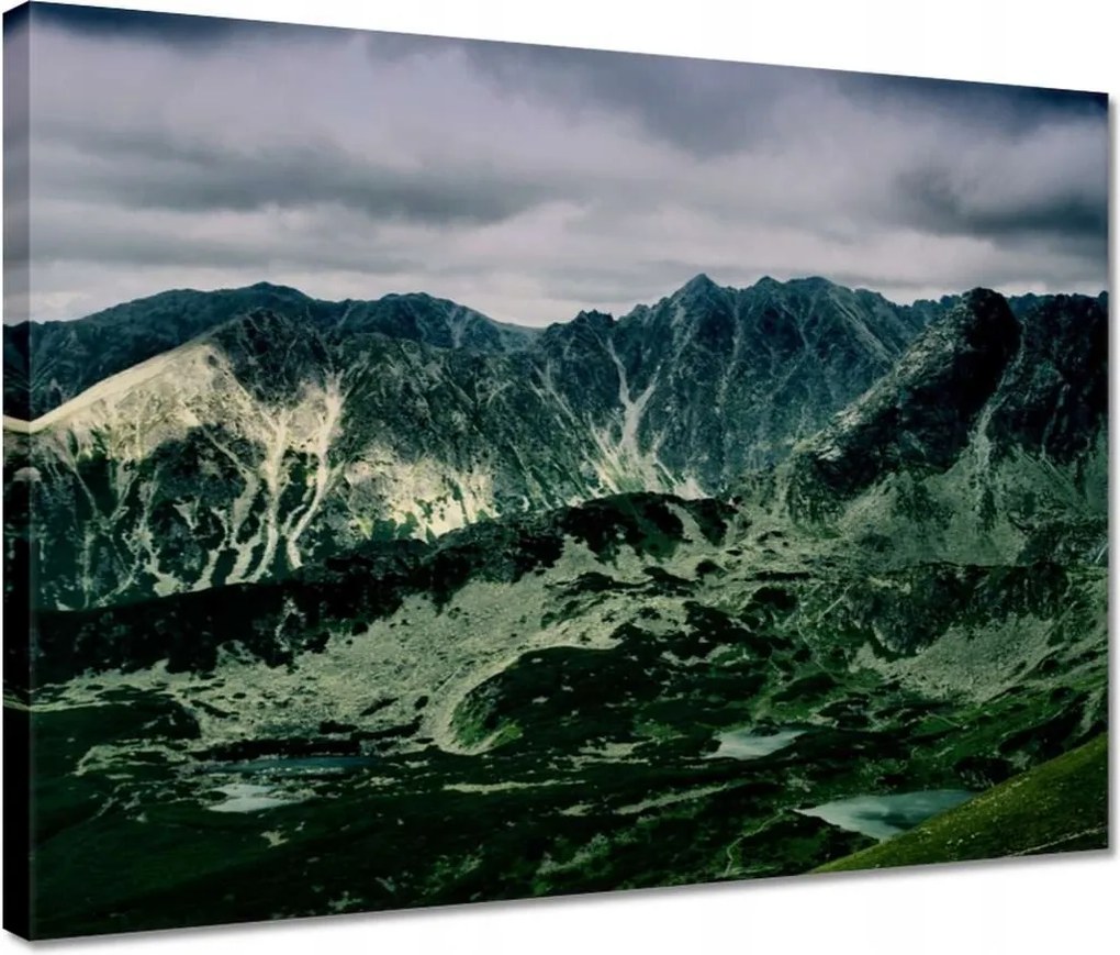 Vászonkép 40x30 Tátra Lengyel hegyek Kilátás