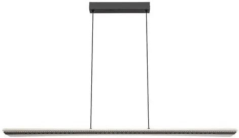 RÁBALUX 72026 NORAEL Modern Led Függesztett Lámpa Fekete IP20