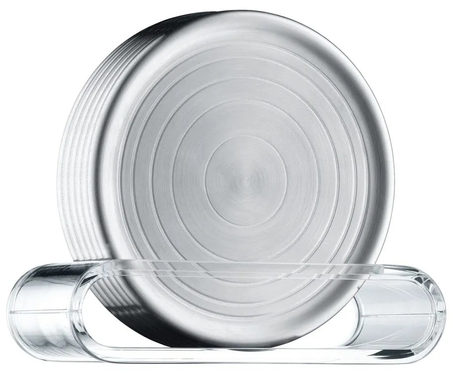 Loft Bar 6 db poháralátét, műanyag állványban - WMF