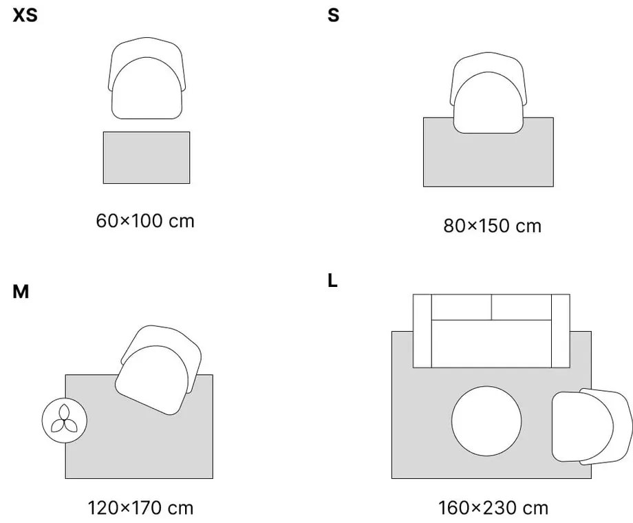 Jose szőnyeg, 50 x 80 cm - Vitaus