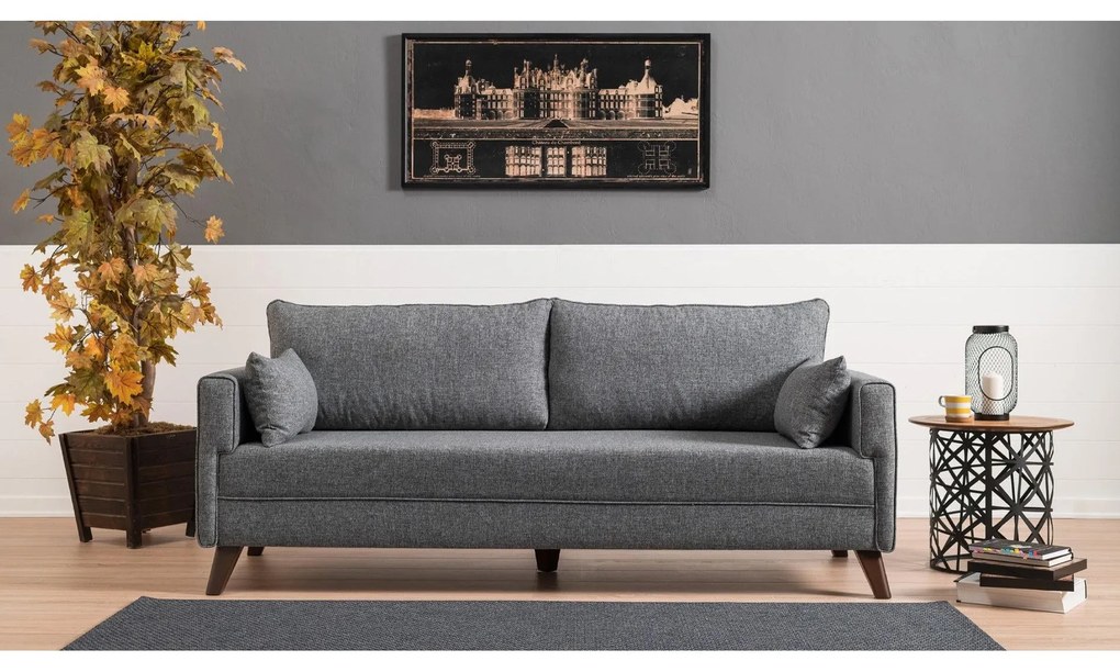 3 személyes kanapé Bella Sofa For 3 Pr - Szürke
