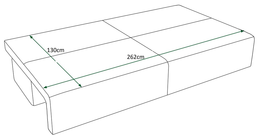 Kétszemélyes kanapé Mirage X2 (fehér). Akció -16%. 1056779