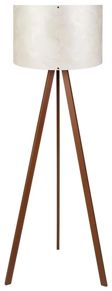 AYD állólámpa 1xE27/40W/230V fehér/barna