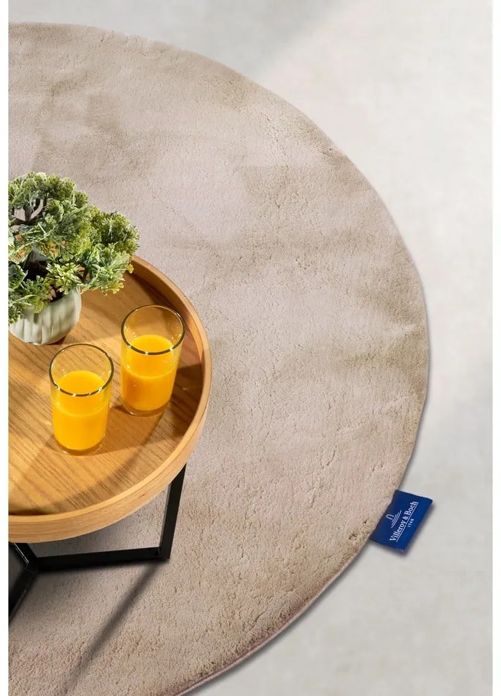 Krémszínű kerek szőnyeg ø 200 cm Leon – Villeroy&amp;Boch