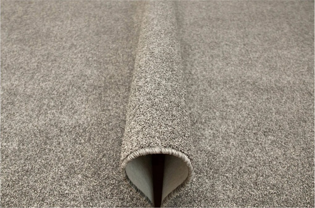 Szürke Ezüstös Grafit Szőnyeg Puha Gyapjú Tripoli Filc 250x350 cm