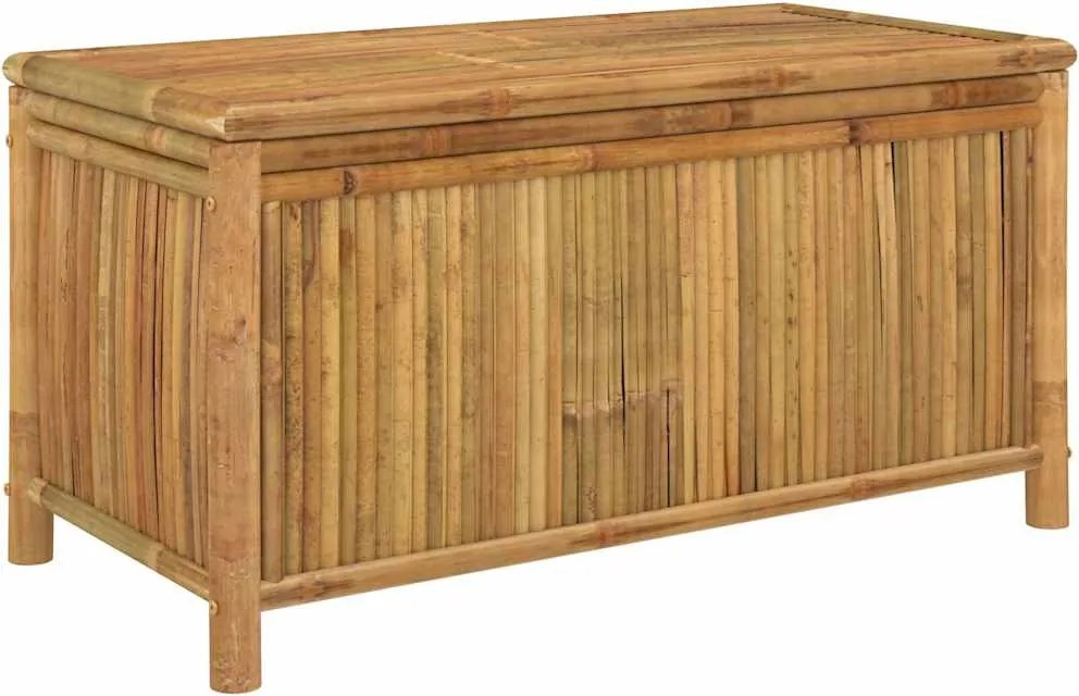Bambusz Kerti Tárolóláda 110 X 52 X 55 Cm