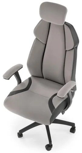 HIRU irodai szék, szürke/fekete