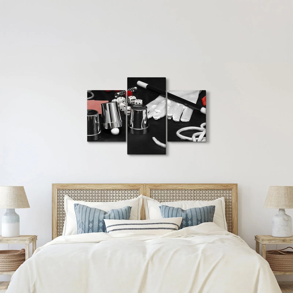 A mágus felszerelésének képe (90x60 cm)