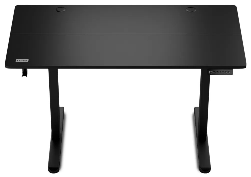 Állítható magasságú elektromos íróasztal Nojo 120x60 cm fekete