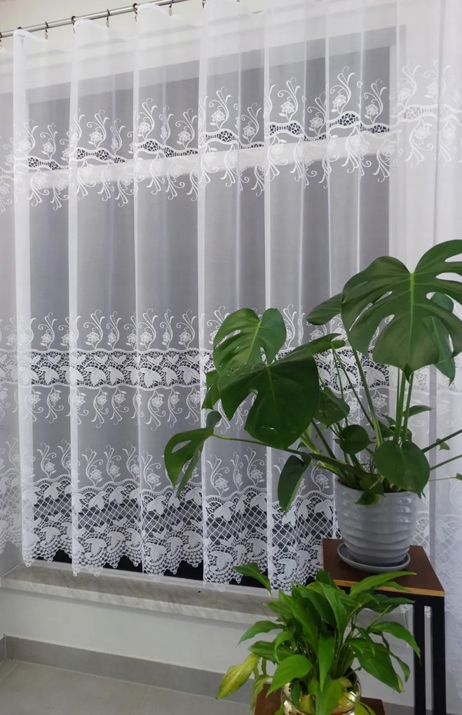 Mg Függöny 30252 Fehér 250x200cm készre varrva Bt M