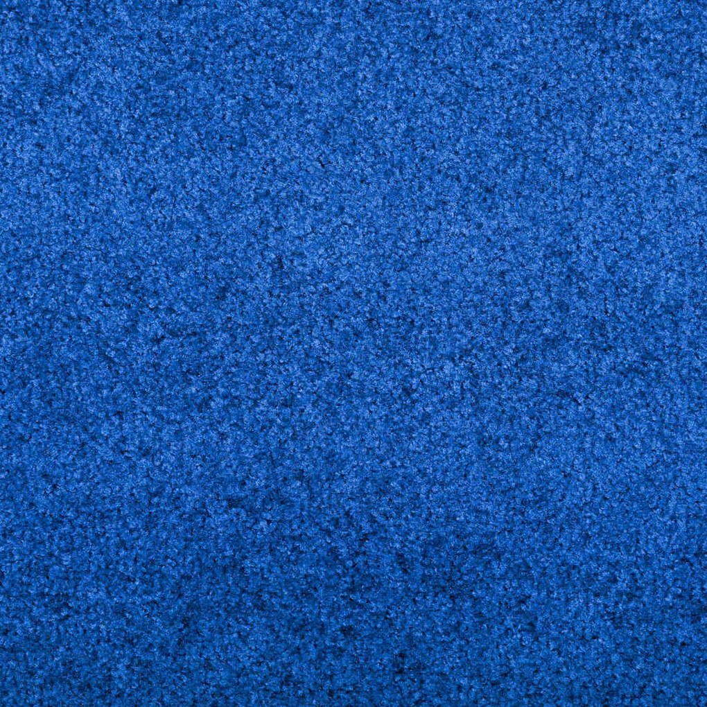 Ajtószőnyeg Kék és Fekete 120 x 300 cm Poliamid és PVC
