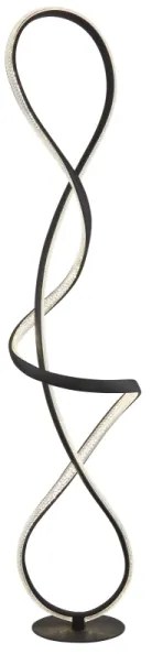 Globo 67341SS - LED Állólámpa SWIRL LED/36W/230V fekete