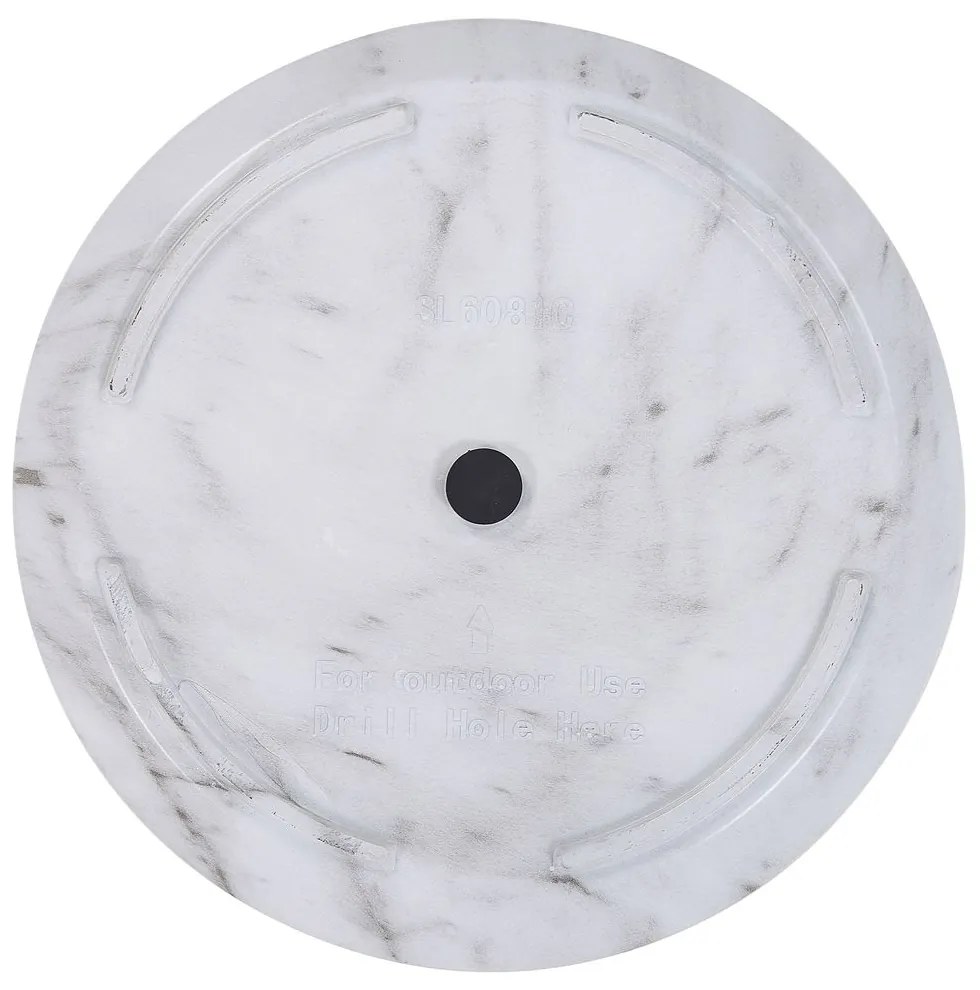 Virágtartó ⌀ 35 cm Valty (fehér). 1079945