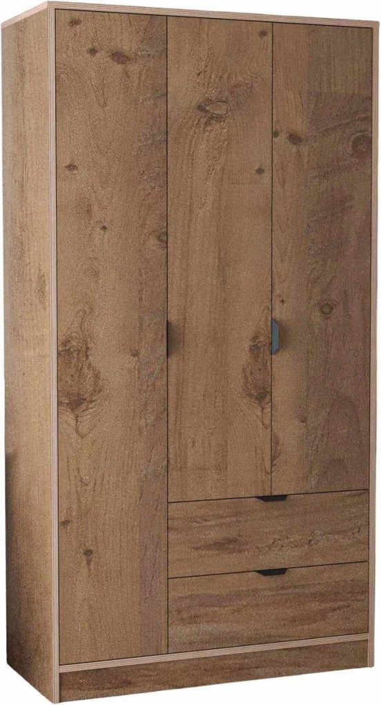 Arden gardróbszekrény, atlasz fenyő, 97 cm