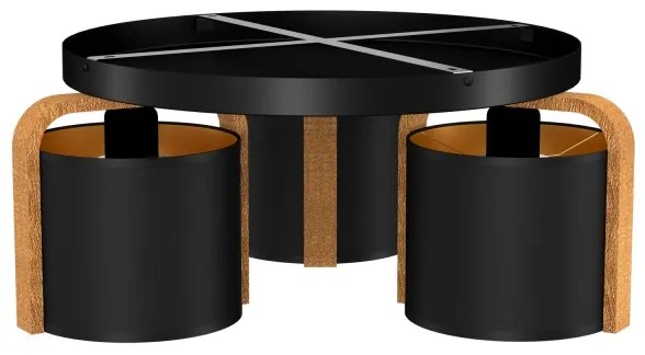 Felületre szerelhető csillár JONKO 3xE27/60W/230V