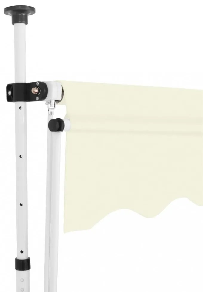 kézzel feltekerhető napellenző krém, 150 cm