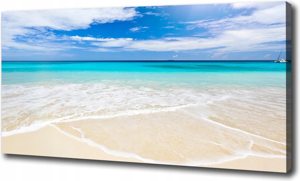 Vászonkép Trópusi tengerpart 100x70 cm