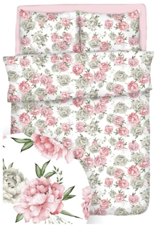 Krepp lapok Serena TiaHome - 1x Párna 90x70cm, 1x Paplan 140x200cm