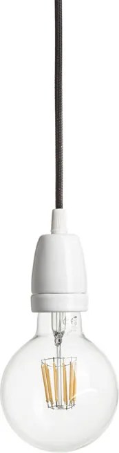 RENDL FABIO függesztő készlet fekete porcelán 230V LED E27 15W