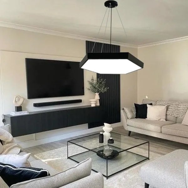 LED Csillár zsinóron LED/70W/230V 4000K átm. 80 cm