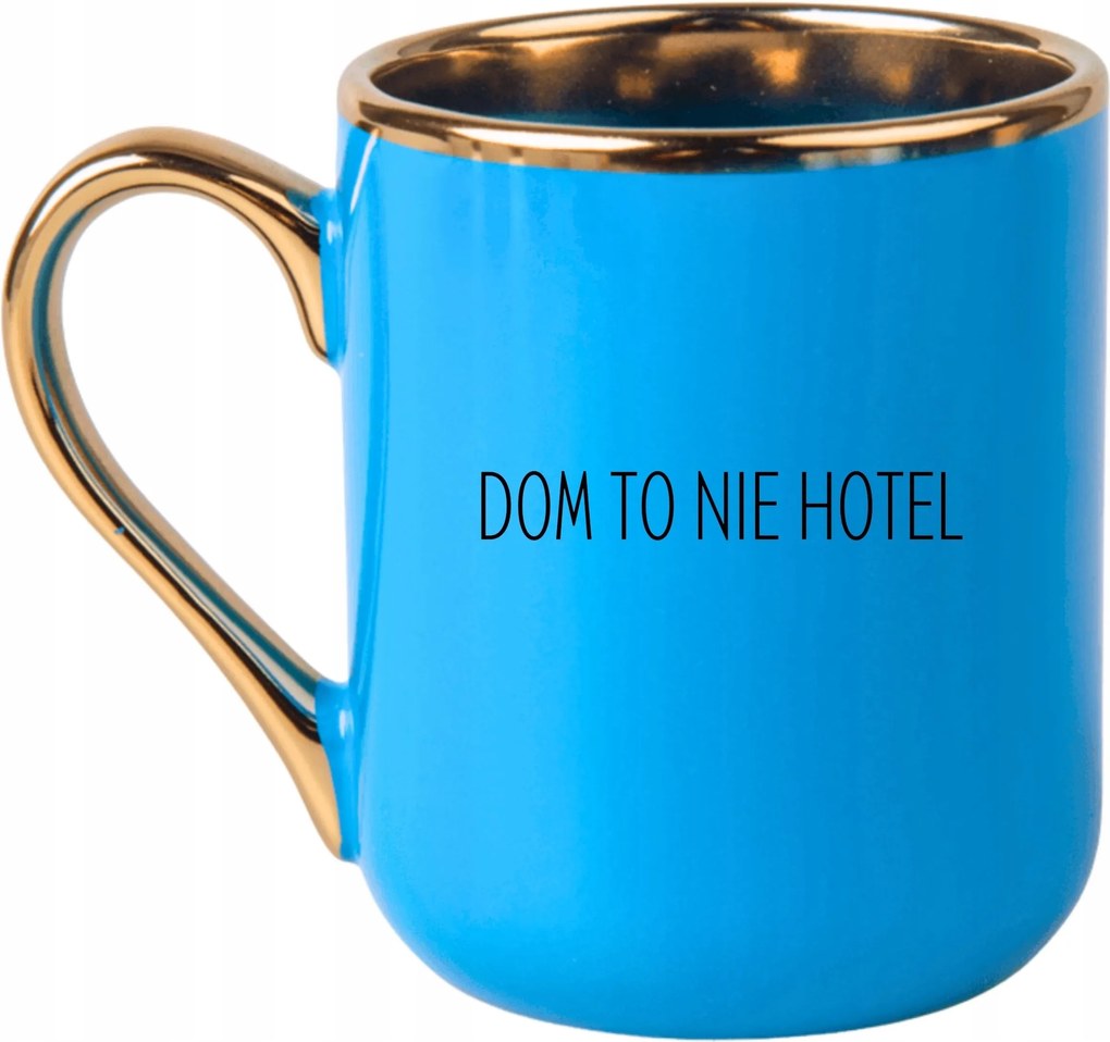 Bögre Kék Ajándék Vicces Nap Anya Otthon Nem Szálloda