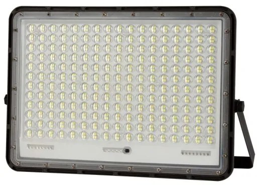 LED Kültéri napelemes reflektor LED/30W/3,2V 6400K fekete + + távirányító
