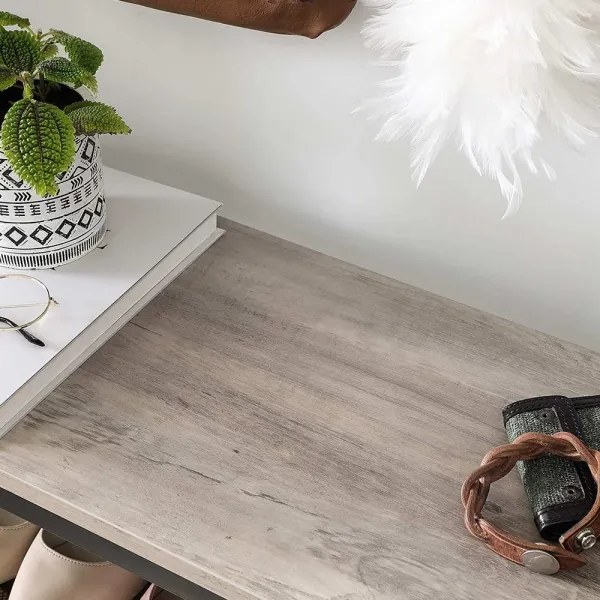 DAVOR cipőtároló szürke/fekete