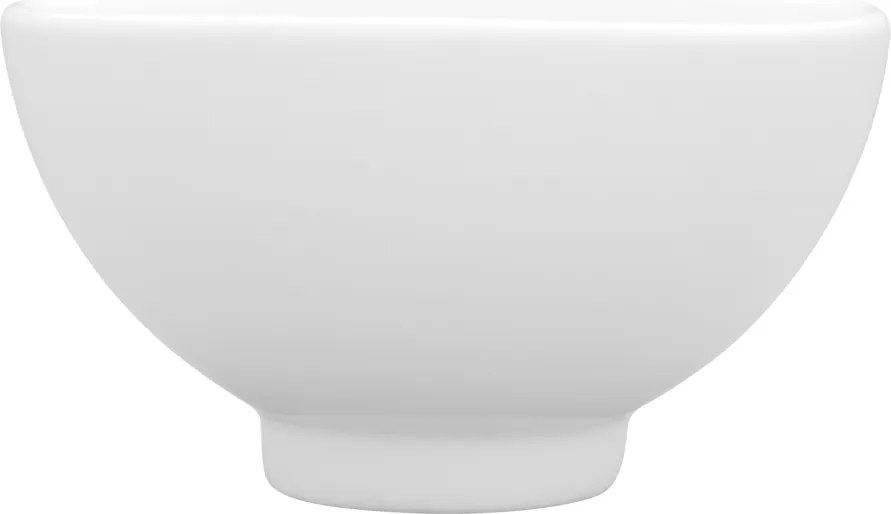 Lubiana Ola Saláta tálaló Snackekhez Fehér Kerek Porcelán Tál 13 cm