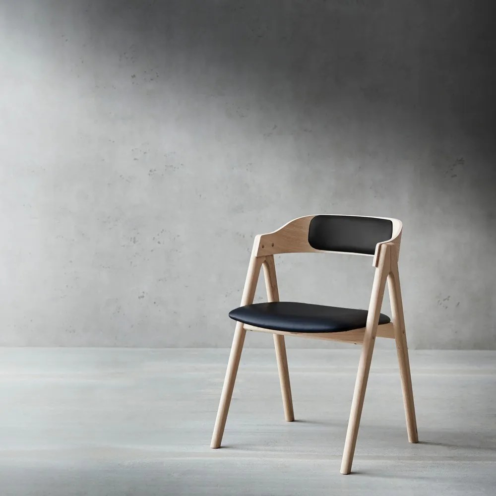 Bőr étkezőszék Mette – Hammel Furniture