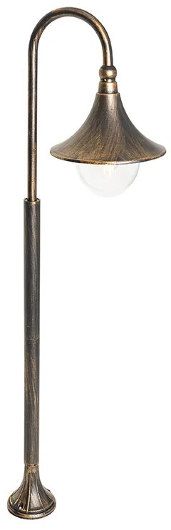 Klasszikus kültéri lámpás antik arany 125 cm IP44 - Daphne