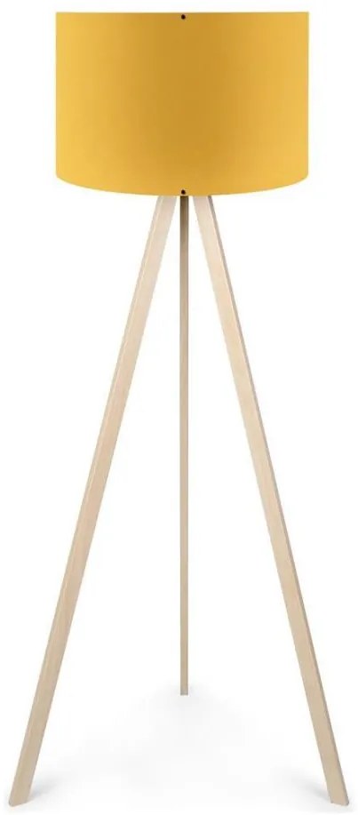 Állólámpa AYD 1xE27/60W/230V narancs/bézs