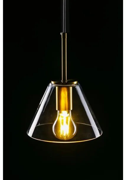 Lámpa Mennyezeti lámpatest GIGLAS 2,8037, AC220-240V, 50/60Hz, 1*E27, IP20, átmérő 18 CM, egyes, arany