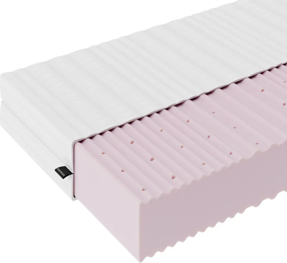 Matrac, habszivacs, 14 cm, 80x200, MAIR