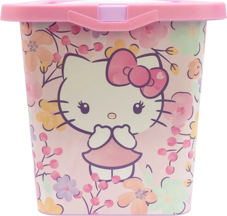 Hello Kitty Pastel műanyag tároló doboz 7 L
