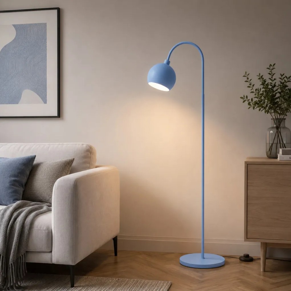 Fém állólámpa, Ø20 cm – Vela-18500-D
