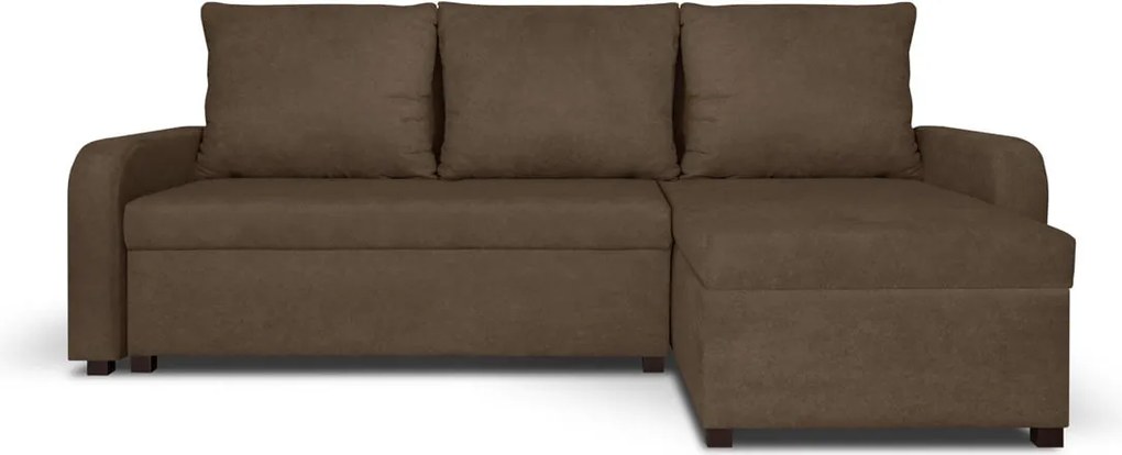 PARIS Kinyitható sarokkanapé Barna