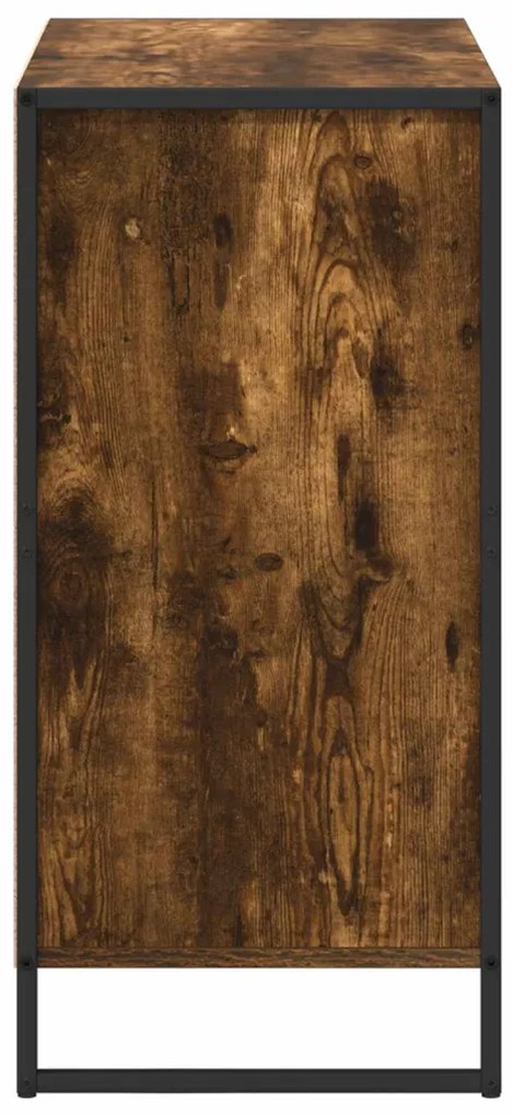 Széf fiókkal Füstös tölgy 79 x 36 x 75.5 cm Faanyag