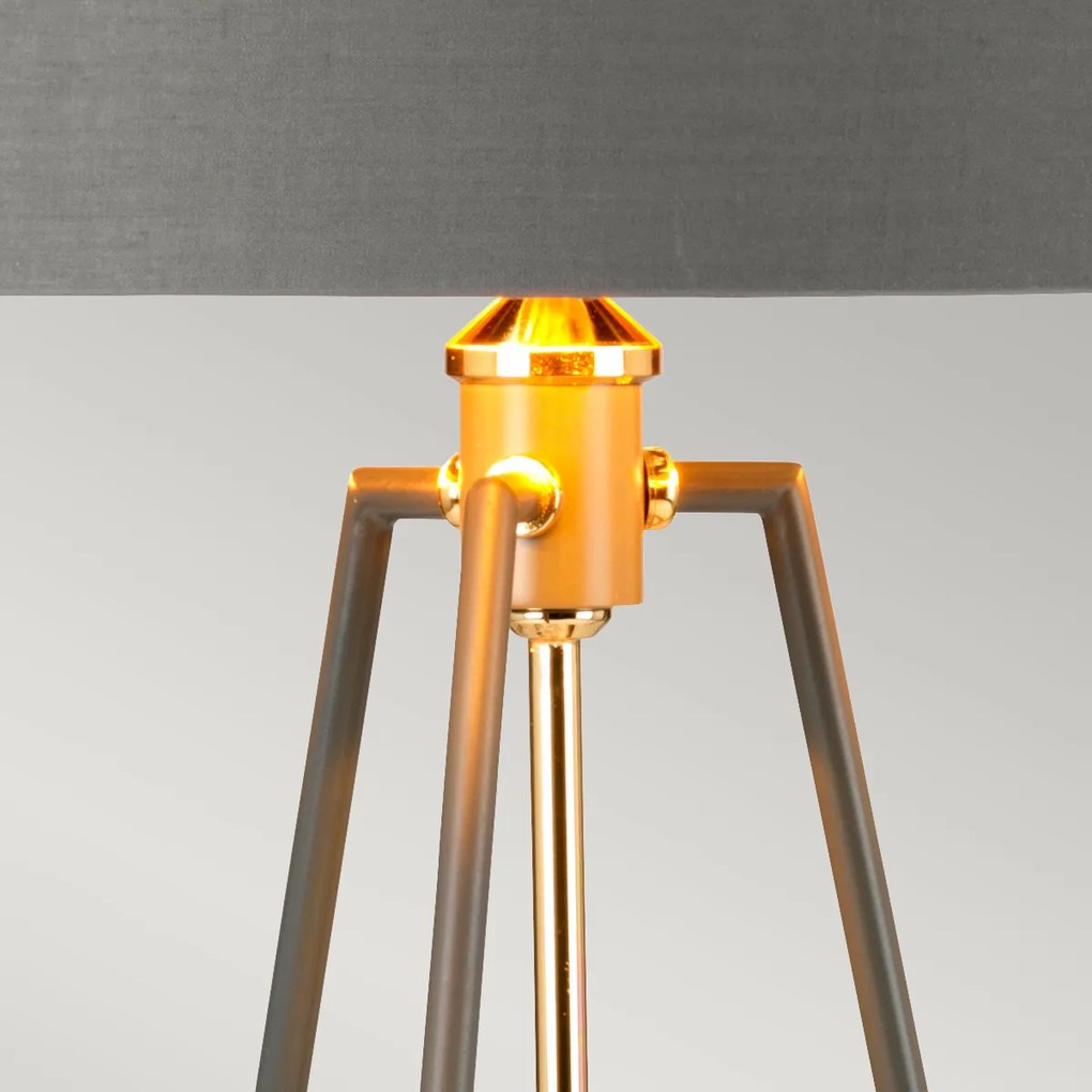 Elstead glamour modern asztali lámpa ferrara ezüst szürke elsferrara-tl-gpg