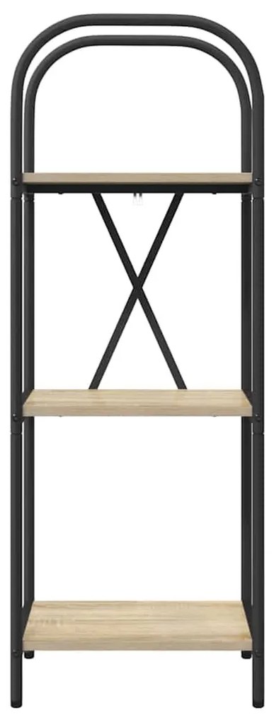 Könyvespolc sonoma tölgy 40 x 30 x 109 cm Faanyag