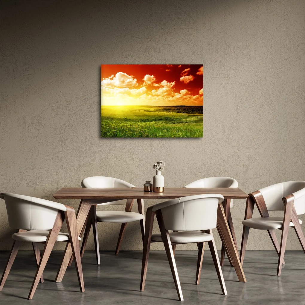 Nyári rét képe (70x50 cm)
