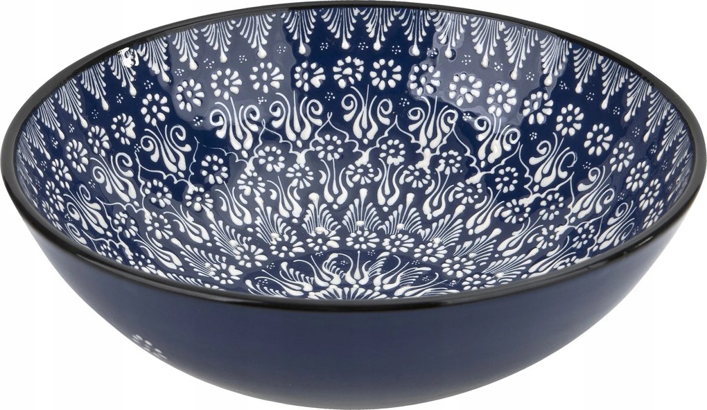 Saláta tálaló kerámia 31 cm Oriental Blue