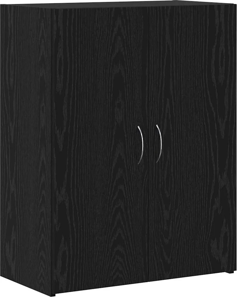 vidaXL Irodai szekrény ajtóval Artisan tölgy 70 x 32 x 77.5 cm Faanyag