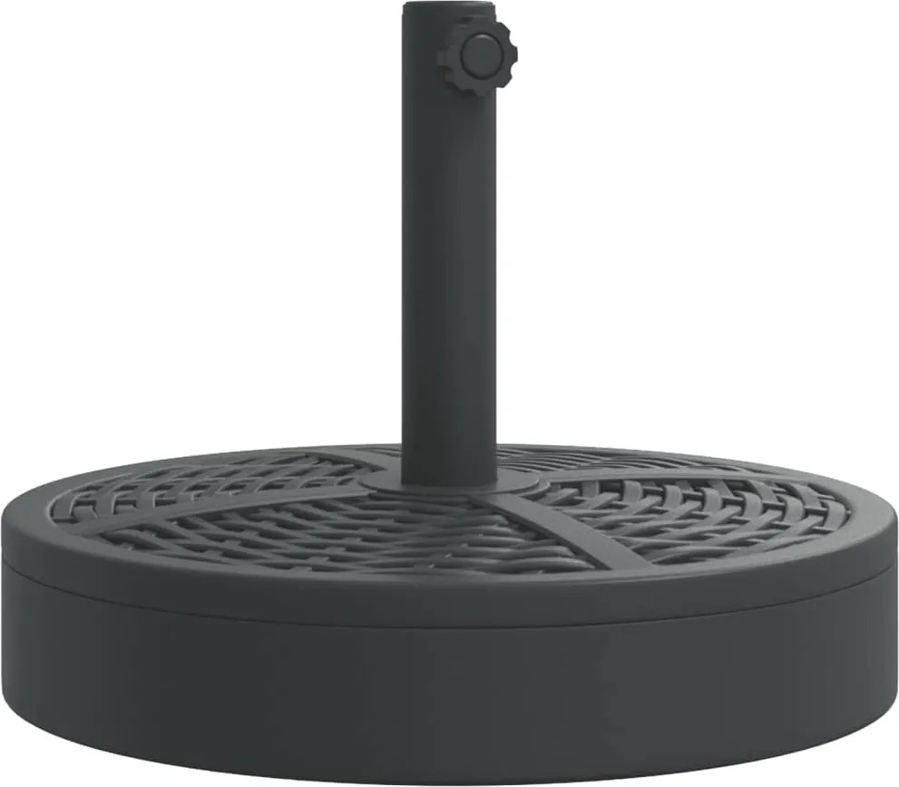 vidaXL kerek napernyőtalp rúdhoz Ø38 / 48 mm 25 kg