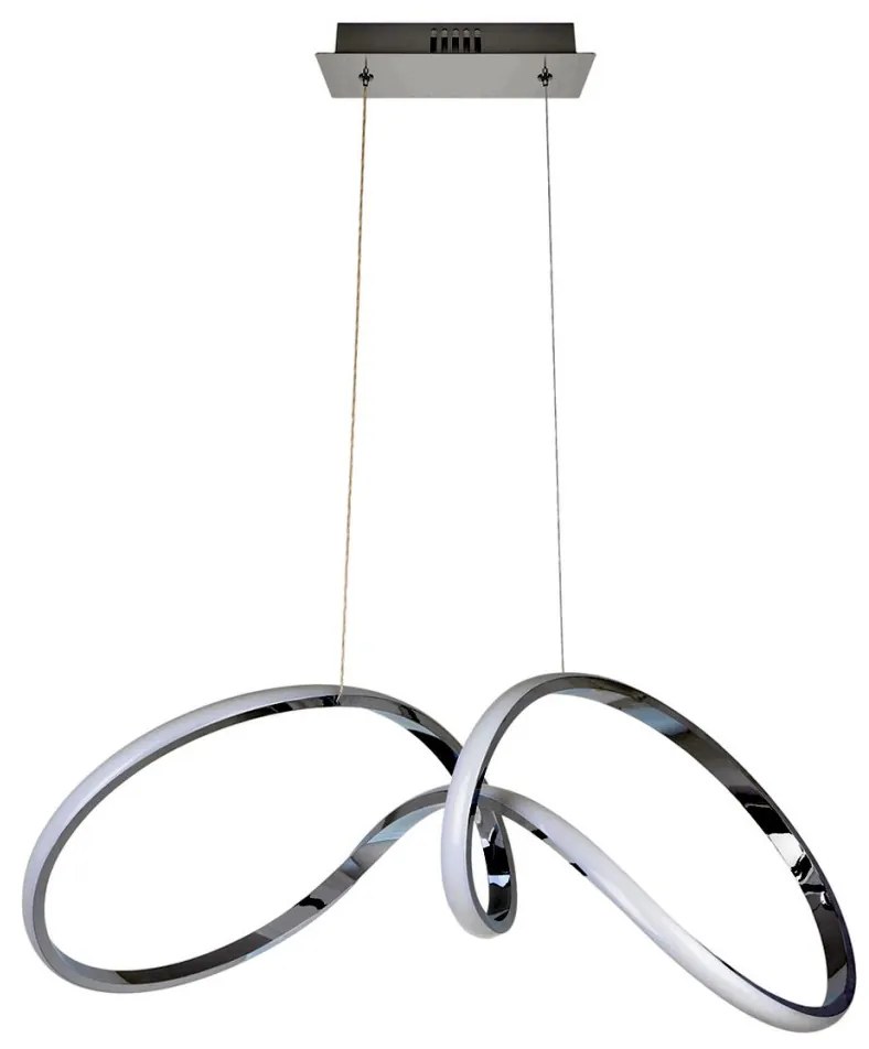 MILAGRO ML7952 TESORO Modern Led Függesztett Lámpa Ezüst LED IP20