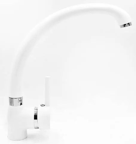 Roy álló konyhai mosogató csaptelep Fehér Gamma