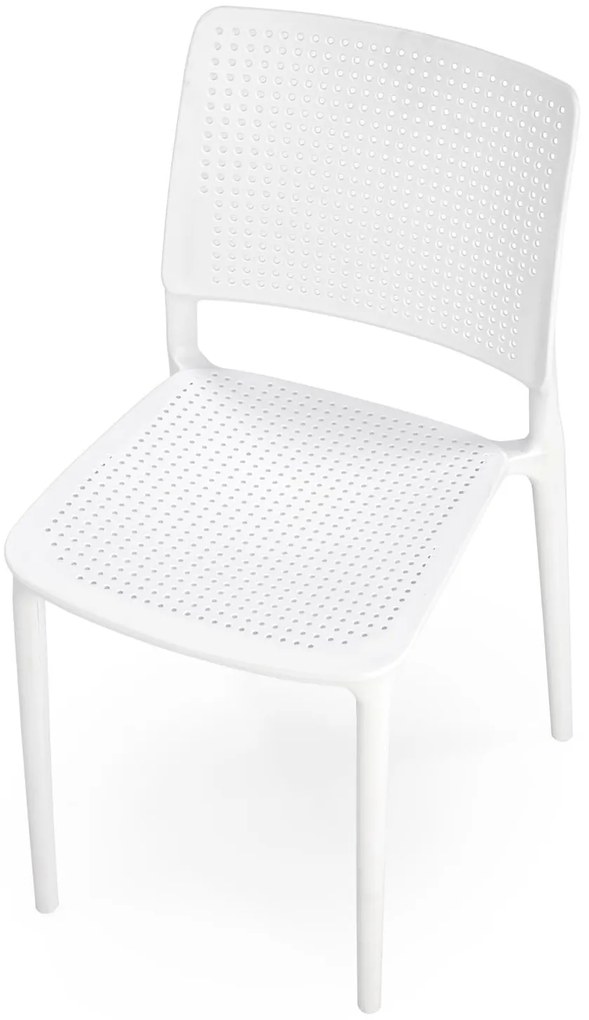 K514 fehér műanyag szék