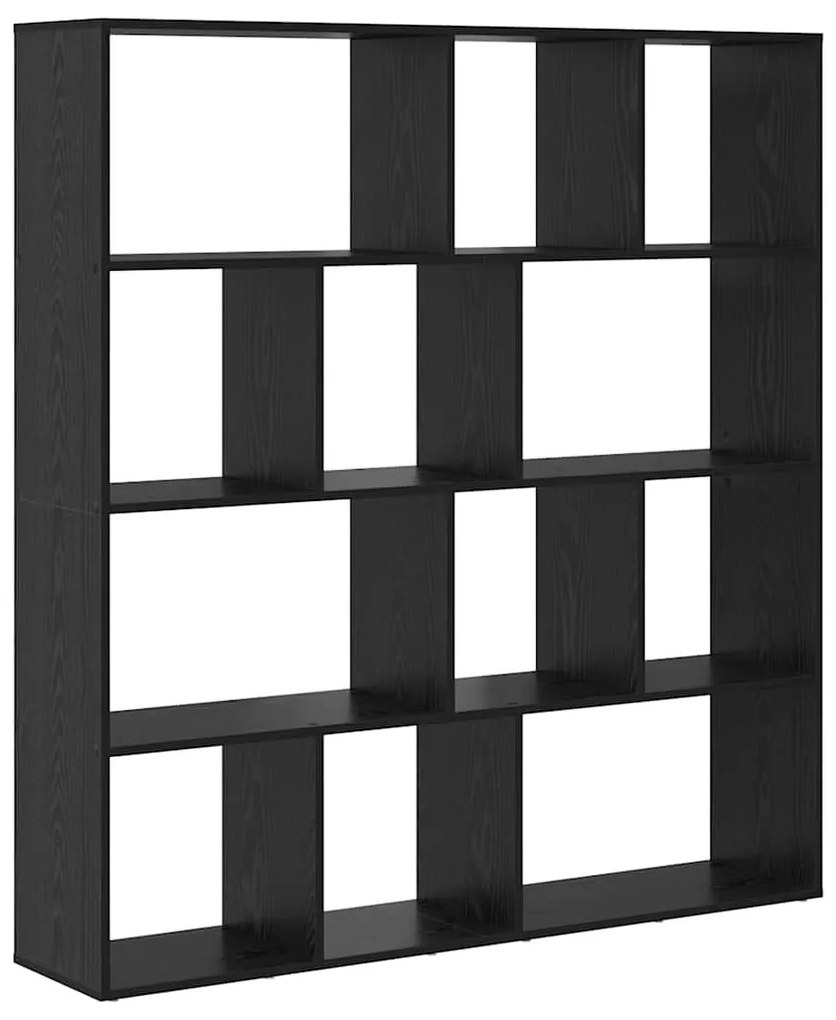 Könyvespolc Musta tammi 132 x 29 x 141.5 cm Faanyag