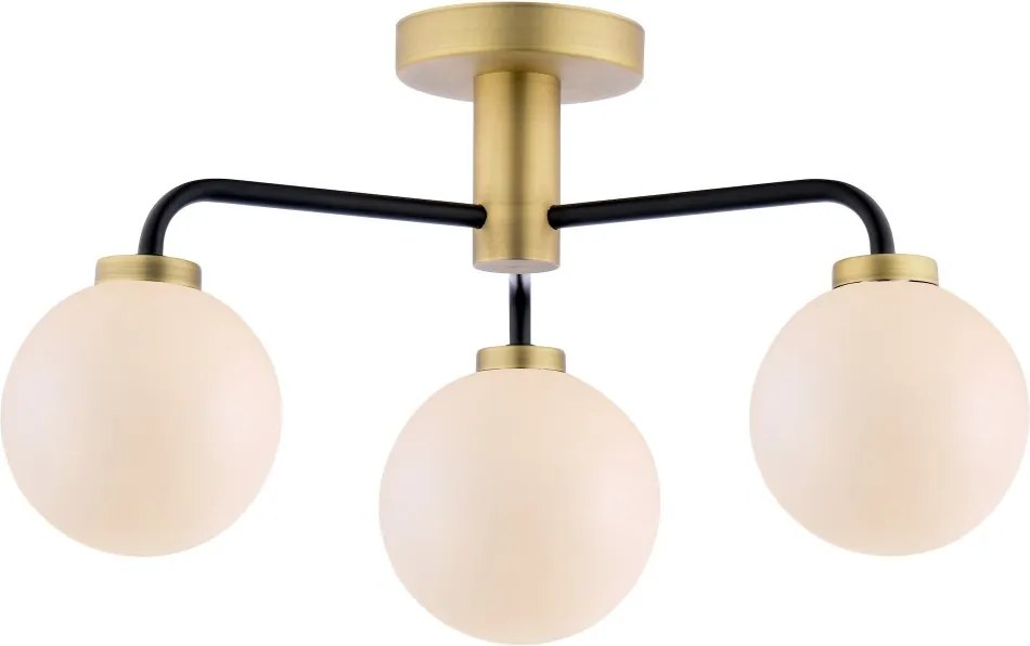 Dar Lighting modern mennyezeti lámpa lainey fehér matt fekete darlai5354-02